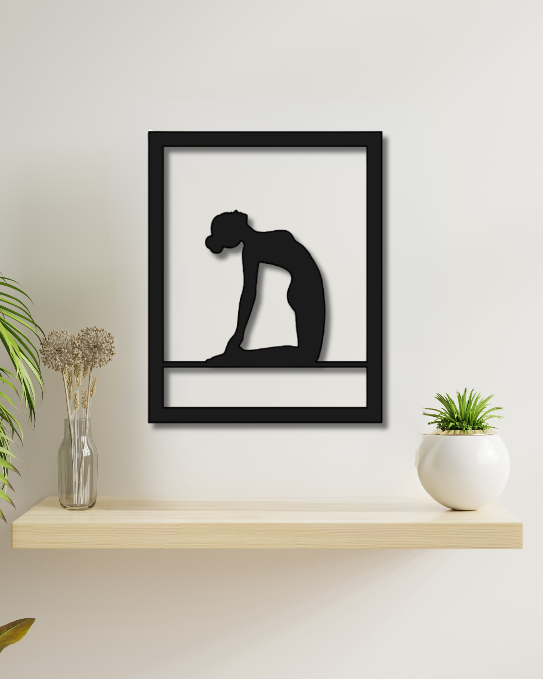 Yoga Pose No. 5 Metallwandbild - Made in Germany