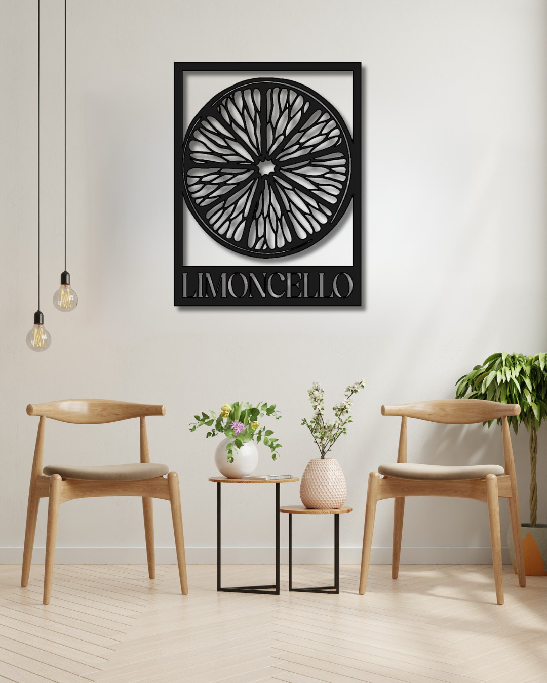 Limoncello Metallwandbild - Made in Germany